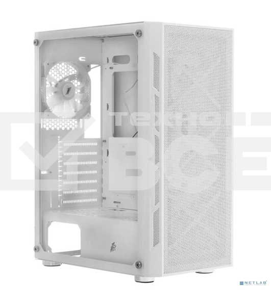 Компьютерный корпус 1STPLAYER FIREBASE XP White / ATX / 4x120mm LED fans / XP-WH-4F1-W
