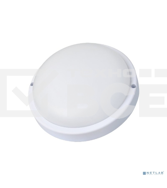 Светильник Ultraflash LBF-0312 C01 (Св-к LED влагозащищенный, 12 Вт, IP54, 220В, круг)