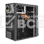 Компьютерный корпус Minitower ExeGate BAA-106-UNS400 (mATX, БП UNS400 с вент. 12см, 2хUSB, аудио, черный), фото4