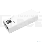 Кабель-адаптер 5bites UA3C-45-08WH USB3.1, RJ45 100MB белый, фото2