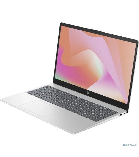 Ноутбук HP 15 15-fc0196nia 15.6'/IPS/AMD R5-7520U/8Gb/512Gb SSD/AMD Radeon 610M/noOS/серебристый/1.59kg