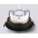 Светильник Ambrella light TN52334 SBK/SGD черный песок/золото песок GX53 max 12W D115*25, фото5