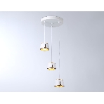 Светильник Ambrella light TN71249/3 WH/GD белый/золото GX53/3 D250*1090, фото3