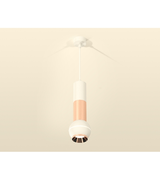Светильник Ambrella XP1101040 SWH/PPG белый песок/золото розовое полированное MR16 GU5.3 LED 3W 4200K