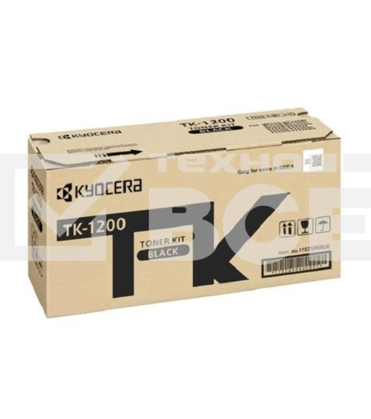 Картридж лазерный Kyocera TK-1200 (1702P18NLO/1T02VP0RU0) черный для P2335d/P2335dn/P2335dw/M2235dn/M2735dn/M2835dw 3000 стр.