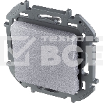 Переключатель без фиксации - кнопка, Н.О./Н.З. контакты 6A 250 В алюминий, фото 1