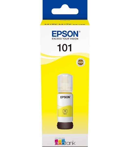 Чернила Epson L101 C13T03V44A желтый (70 мл) для Epson L4150/L4160/L6160/L6170/L6190