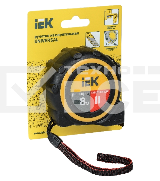 Рулетка измерительная Universal 8м IEK TIR10-1-008