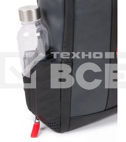 Рюкзак мужской Piquadro Urban CA4818UB00/GRN серый/черный натур.кожа