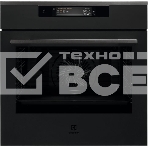 Духовой шкаф электрический Electrolux KOEAP31WT черный, встраиваемый, фото2