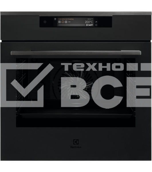 Духовой шкаф электрический Electrolux KOEAP31WT черный, встраиваемый