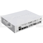 Коммутатор MikroTik Cloud Router Switch CRS310-1G-5S-4S+IN with 800 MHz CPU, 256 MB RAM, 4xSFP+, 5xSFP cages, 1xGBit LAN port, RouterOS L5, desktop case, rackmount ears, PSU, фото 1