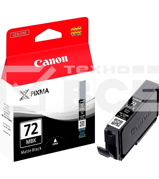 Картридж струйный Canon PGI-72MBK (6402B001) матовый-черный (14 мл) для Canon PIXMA PRO-10