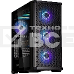 Компьютерный корпус ZALMAN Z10 PLUS, ATX, BLACK, WINDOW, 2x3.5