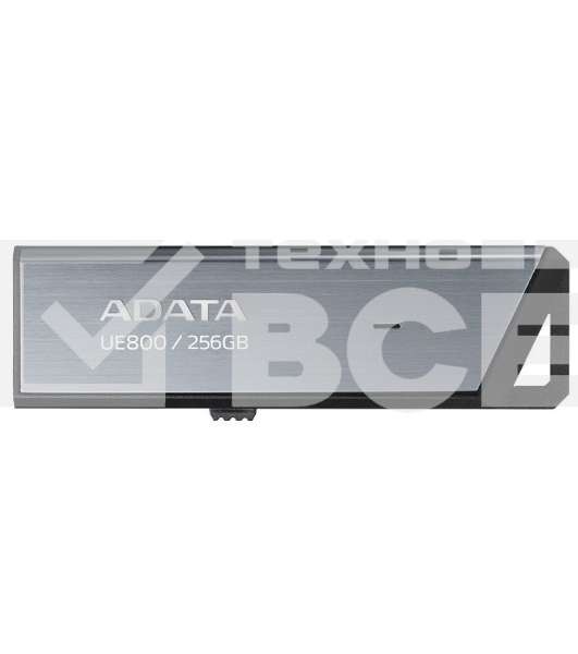 Флеш диск A-Data 256Gb Type-C UE800 AELI-UE800-256G-CSG USB3.2 серебристый