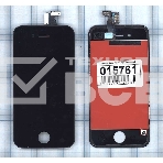 Дисплей для Apple iPhone 4 AAA черный, фото3