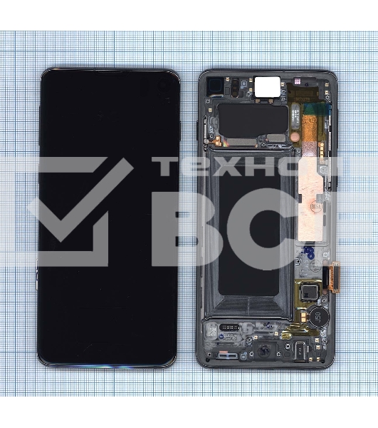 Дисплей для Samsung Galaxy S10 SM-G973F/DS черный