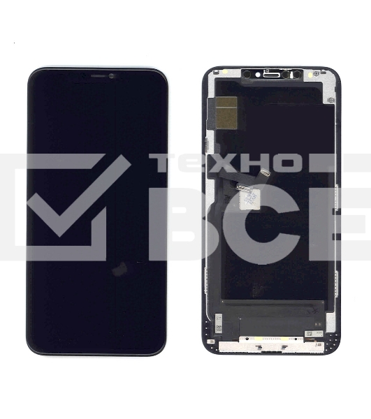 Дисплей для Apple iPhone 11 Pro Max в сборе с тачскрином (OLED JS) черный