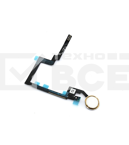 Шлейф кнопки Home для Apple iPad Mini 3 золотой