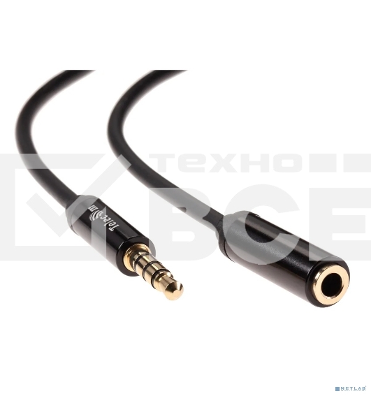 Кабель удлинит 3.5 Jack (M) - 3.5 Jack (F), 1.5м Telecom PRO <TAV7179M-1.5M>