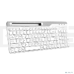 Клавиатура A4Tech Fstyler FBK25 беспроводная, USB, Bluetooth/Радиоканал, белый/серый, фото3