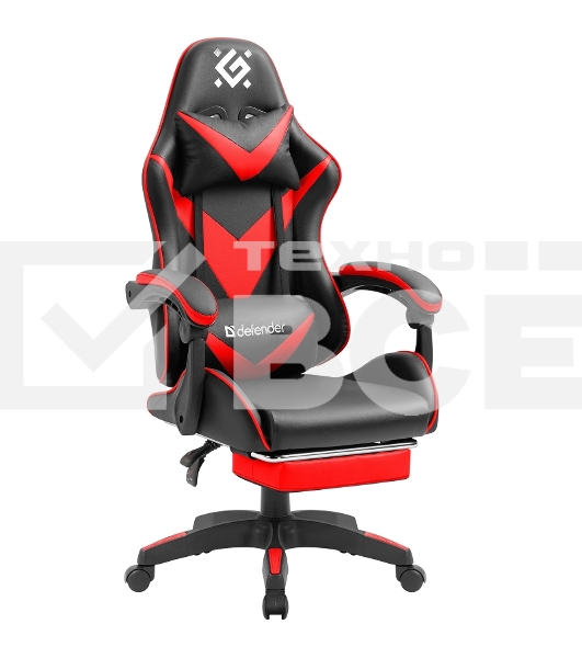 Кресло игровое Defender MINION BLACK/RED