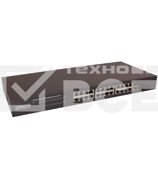 Коммутатор OSNOVO SW-72402/L2 Управляемый (L2+) гигабитный на 26 портов