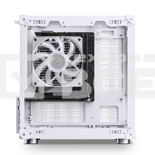 Корпус без блока питания Case JONSBO C6, Mini-Tower, no fan, 1xUSB-A 3.2 + 1xUSB-C 3.2, mATX, mITX White