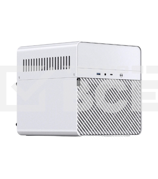 Корпус без блока питания Case JONSBO N2, Mini-Tower, 1x120mm, 1xUSB-A 3.0 + 1xUSB-C 3.2, SFX PSU Support, mITX White