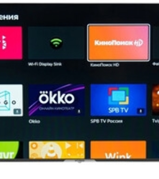 Телевизор Hyundai 55' H-LED55BU7003 черный LED UHD 60Hz Smart TV