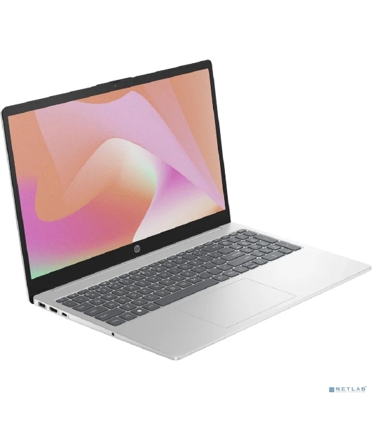 Ноутбук HP 15 15-fc0196nia 15.6'/IPS/AMD R5-7520U/8Gb/512Gb SSD/AMD Radeon 610M/noOS/серебристый/1.59kg