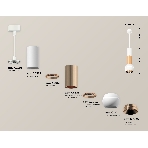 Светильник Ambrella XP1101040 SWH/PPG белый песок/золото розовое полированное MR16 GU5.3 LED 3W 4200K, фото 1