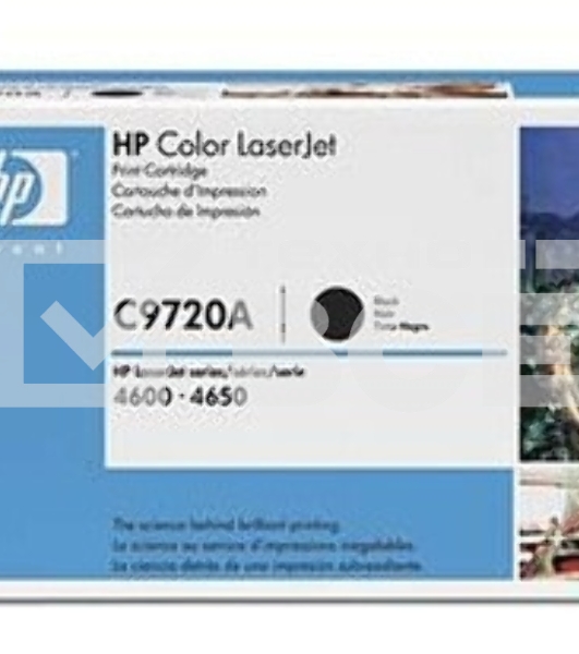 Картридж лазерный HP C9720A черный для Color LJ4600 Series, Black 9000стр.