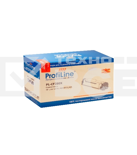 Картридж лазерный PL-CF280X для принтеров HP LaserJet Pro 400/M401/425 6900 копий ProfiLine