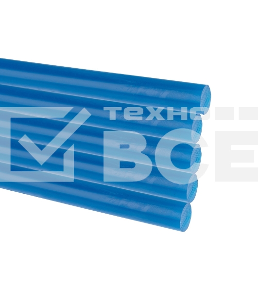 Клеевые стержни Rexant, Ø11 мм, 270 мм, синие, 10 шт., хедер