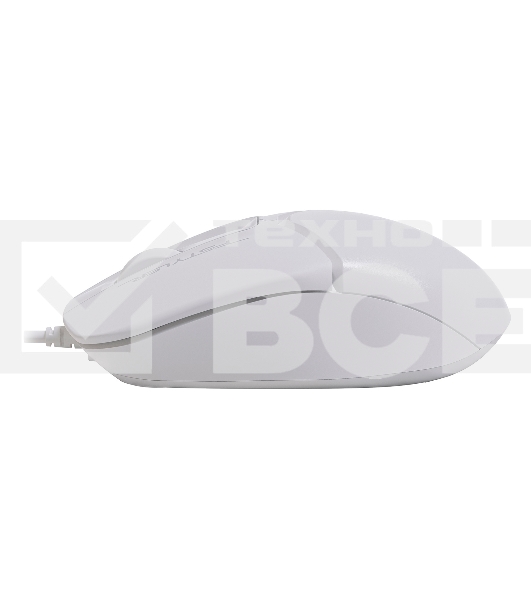Мышь проводная A4Tech Fstyler FM12 белый, 1200 dpi, USB, кнопки - 3
