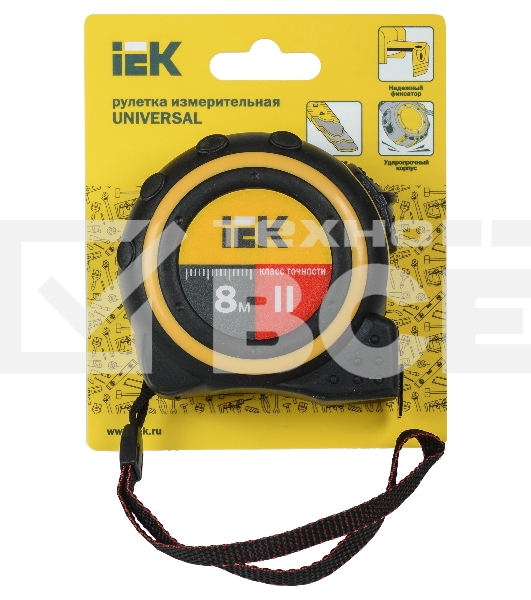 Рулетка измерительная Universal 8м IEK TIR10-1-008