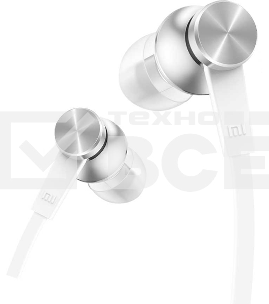 Наушники Xiaomi Mi In-Ear Headfones Basic Silver
