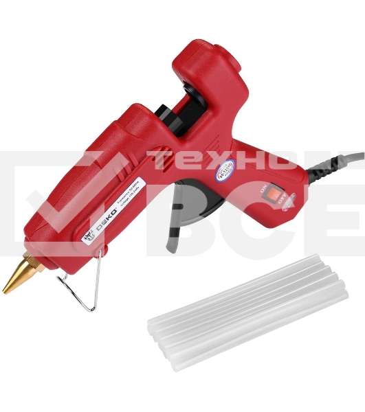 Клеевой пистолет Deko DKGG80/120 120Вт стерж.:11мм