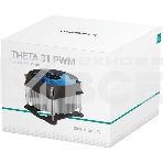 Кулер для процессора DEEPCOOL THETA 31 PWM 1700 черный/синий, 92 мм, алюминий/медь, 2400 об/мин, 30.3 дБ, 4 pin, 95 Вт, 66 мм, фото5