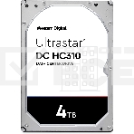 Жесткий диск WD SATA-III 4Tb 0B36534 HUS726T4TALE6L4 Ultrastar DC HC310 (7200rpm) 256Mb 3.5