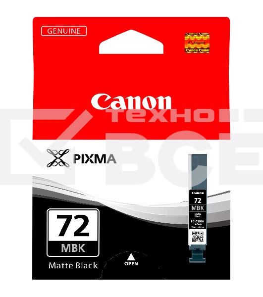 Картридж струйный Canon PGI-72MBK (6402B001) матовый-черный (14 мл) для Canon PIXMA PRO-10