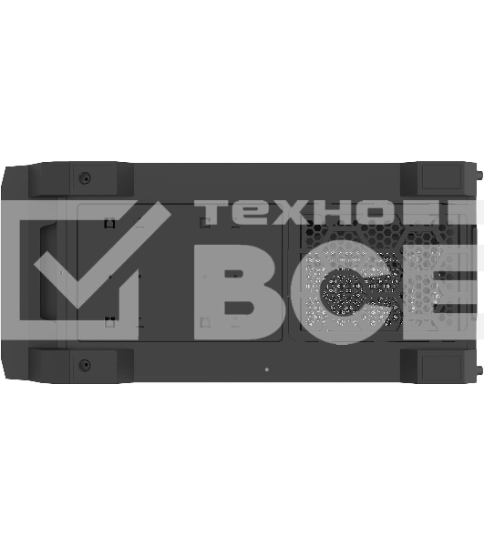 Компьютерный корпус ZALMAN Z10 PLUS, ATX, BLACK, WINDOW, 2x3.5