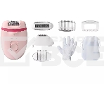 Эпилятор Philips BRE285/00 скор.:2 насад.:5 от электр.сети белый/розовый, фото2