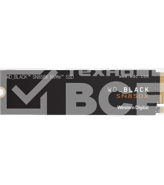 Накопитель SSD WD 4Tb Black SN850X M.2 2280, NVMe, PCIe 4.0x4