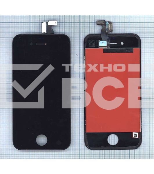 Дисплей для Apple iPhone 4 AAA черный