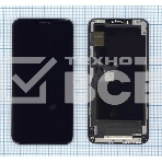 Дисплей для Apple iPhone 11 Pro Max в сборе с тачскрином (OLED JS) черный, фото 1