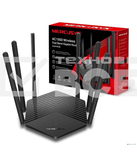 Двухдиапазонный гигабитный Wi-Fi роутер Mercusys MR1900G AC1900