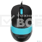 Клавиатура + мышь A4Tech Fstyler F1010 клав:черный/синий мышь:черный/синий USB Multimedia, фото7
