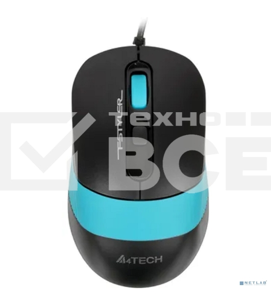 Клавиатура + мышь A4Tech Fstyler F1010 клав:черный/синий мышь:черный/синий USB Multimedia